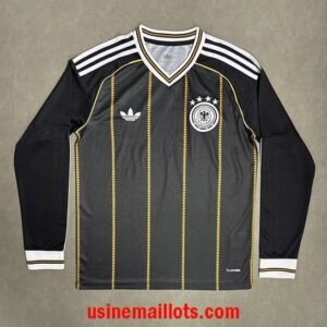 Maillot Manches Longues Allemagne Third Coupe du Monde 2026 Noir
