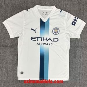 Maillot Manchester City Extérieur 2026/2027 Blanc Bleu