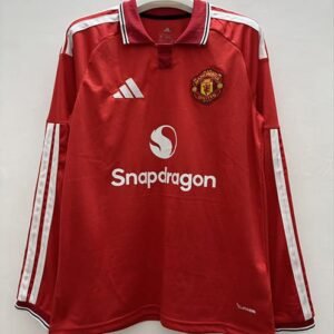 Maillot Manchester United Domicile Manches Longues 2026/2027