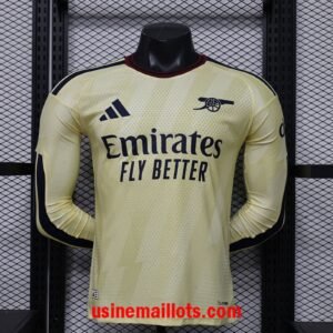 Maillot Match Arsenal Third Manches Longues 2026/2027