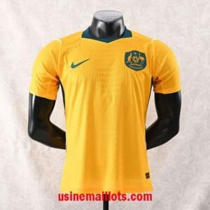 Maillot Match Australie Domicile Coupe du Monde 2026 Jaune
