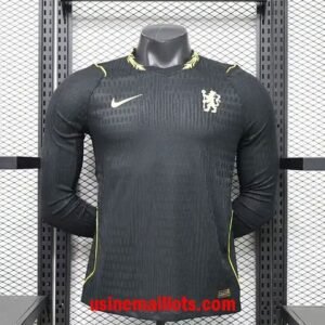 Maillot Match Chelsea Extérieur Manches Longues 2026/2027 Noir