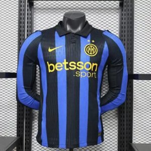 Maillot Match Inter Milan Domicile Manches Longues 2026/2027