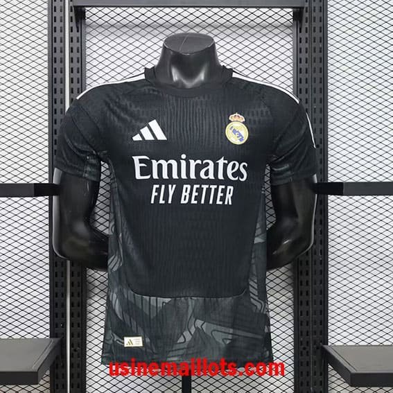 Maillot Match Real Madrid Gardien 2026/2027 Noir