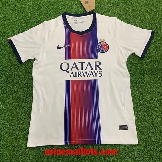 Maillot PSG Extérieur 2026/2027 Blanc Rouge
