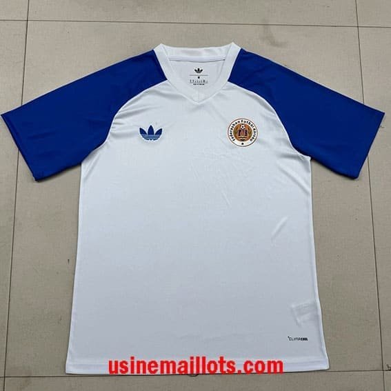 Maillot Pré-Match Curaçao 2026/2027 Blanc Bleu