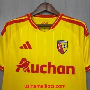 Maillot RC Lens Domicile 2026/2027 Jaune Rouge