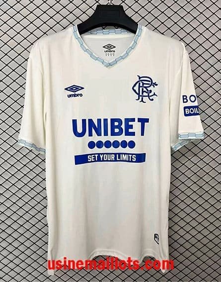 Maillot Rangers FC Extérieur 2026/2027 Blanc
