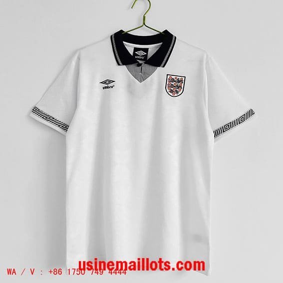 Maillot Rétro Angleterre Domicile 1990