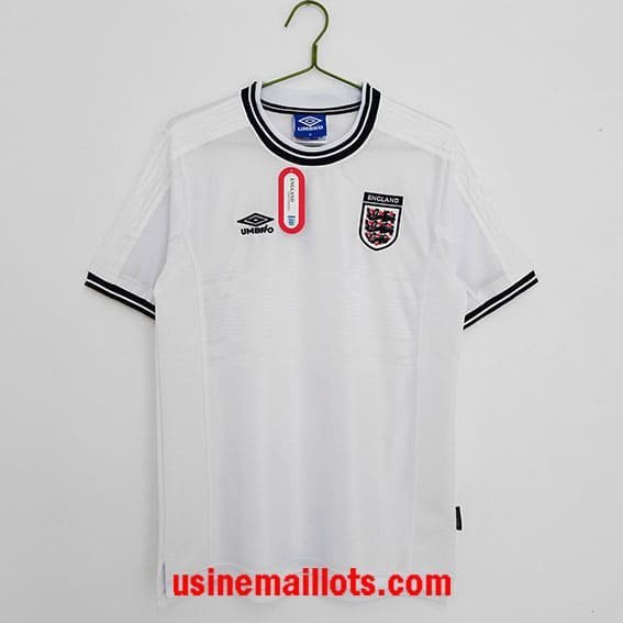 Maillot Rétro Angleterre Domicile 1999-2001