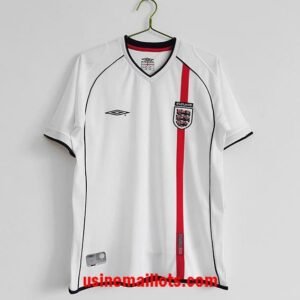 Maillot Rétro Angleterre Domicile 2001-2003