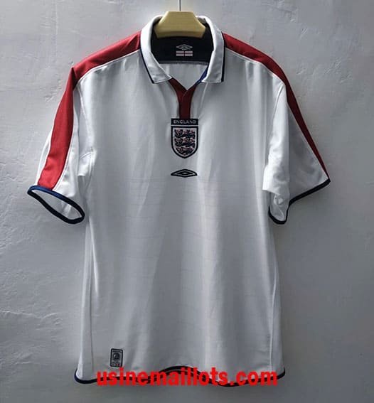 Maillot Rétro Angleterre Domicile 2004