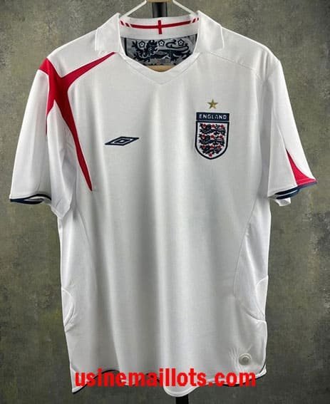 Maillot Rétro Angleterre Domicile 2006