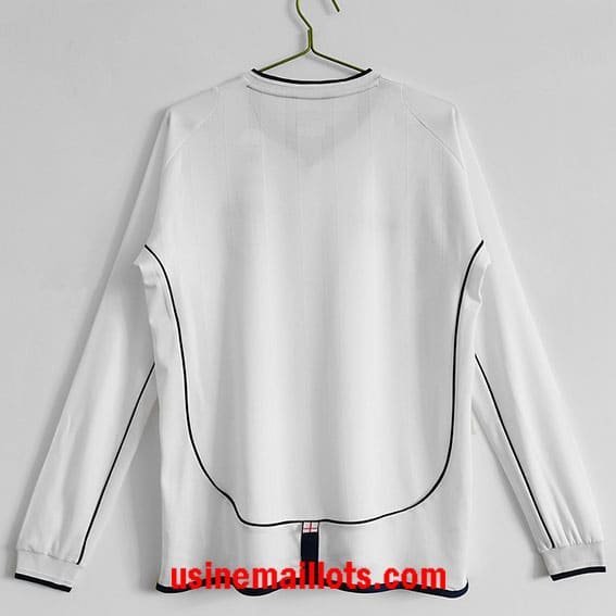 Maillot Rétro Angleterre Domicile Manches Longues 2002 – Image 2