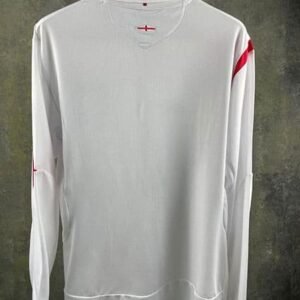 Alternative view of Maillot Rétro Angleterre Domicile Manches Longues 2006