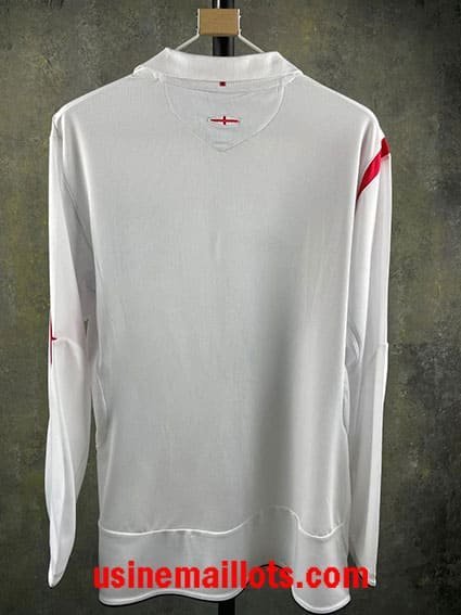 Maillot Rétro Angleterre Domicile Manches Longues 2006 – Image 2