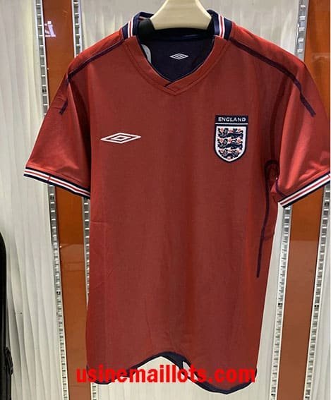 Maillot Rétro Angleterre Extérieur 2002