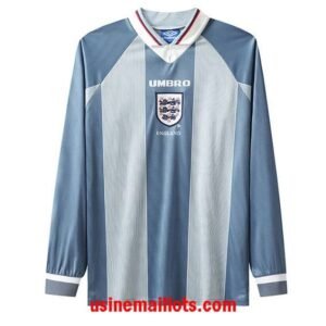 Maillot Rétro Angleterre Extérieur Manches Longues 1996