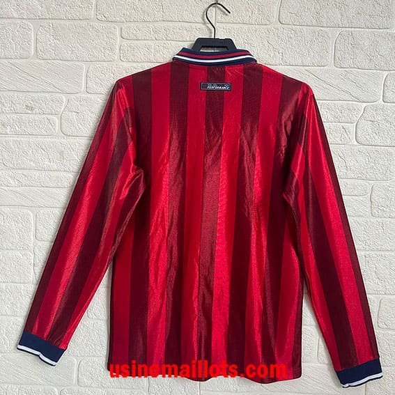 Maillot Rétro Angleterre Extérieur Manches Longues 1998 – Image 2