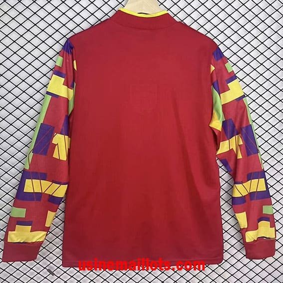 Maillot Rétro Angleterre Manches Longues Gardien 1996 – Image 2