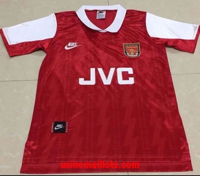 Maillot Rétro Arsenal Domicile 1994-1995