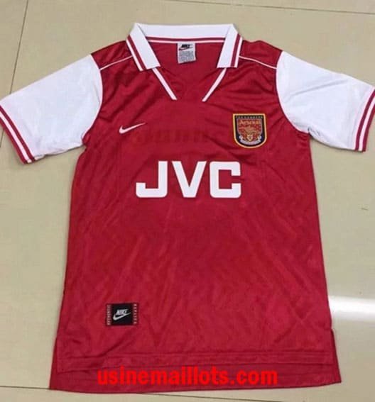 Maillot Rétro Arsenal Domicile 1997-1998