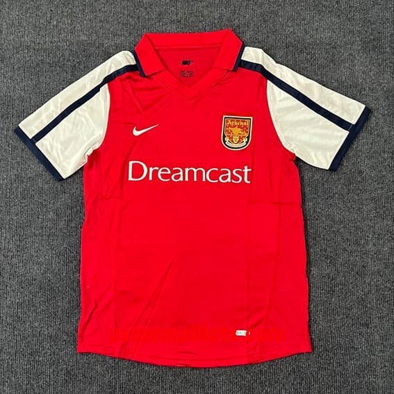 Maillot Rétro Arsenal Domicile 2001-2002