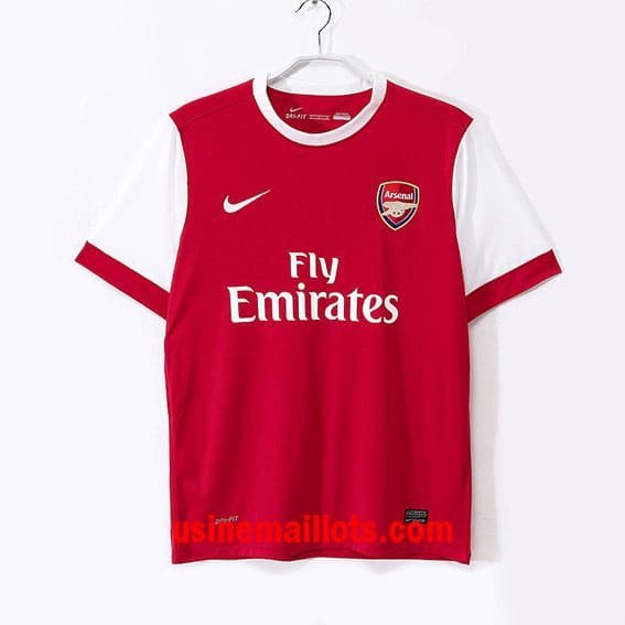 Maillot Rétro Arsenal Domicile 2010-2011