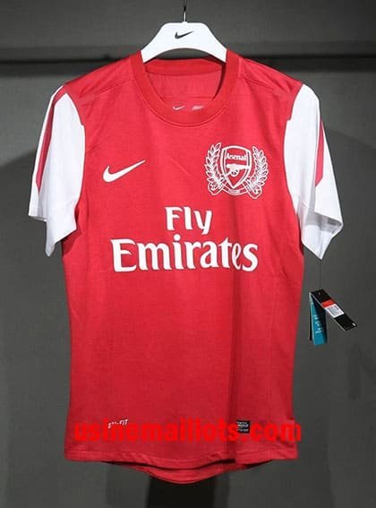 Maillot Rétro Arsenal Domicile 2011-2012