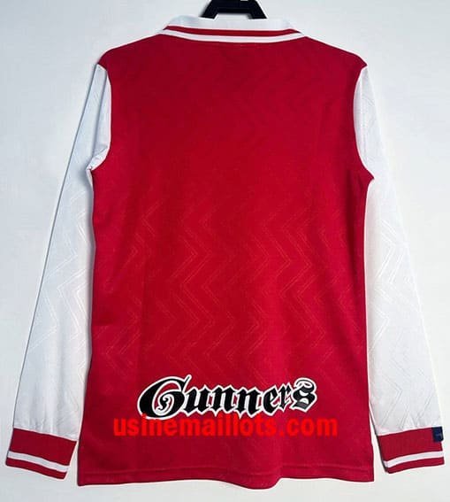Maillot Rétro Arsenal Domicile Manches Longues 1996-1997 – Image 2