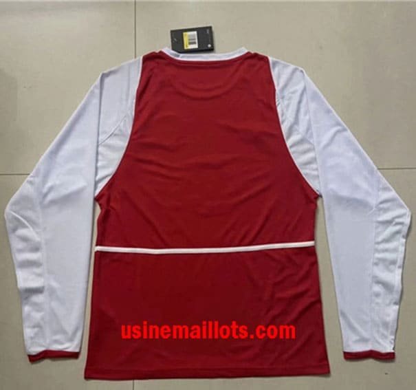 Maillot Rétro Arsenal Domicile Manches Longues 2002-2003 – Image 2