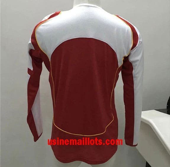 Maillot Rétro Arsenal Domicile Manches Longues 2004-2005 – Image 2