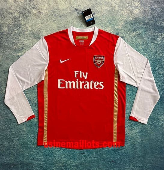 Maillot Rétro Arsenal Domicile Manches Longues 2006-2007