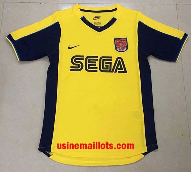 Maillot Rétro Arsenal Extérieur 2000-2001