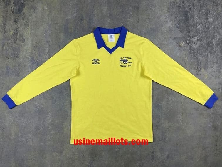 Maillot Rétro Arsenal Extérieur Manches Longues 1979-1980