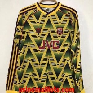 Maillot Rétro Arsenal Extérieur Manches Longues 1991-1992