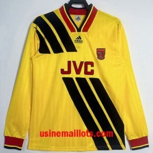 Maillot Rétro Arsenal Extérieur Manches Longues 1993-1994