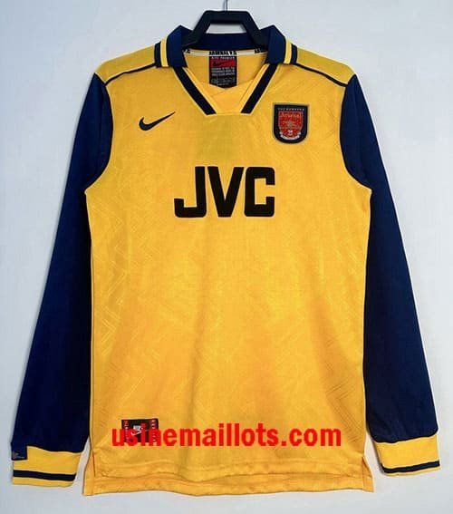 Maillot Rétro Arsenal Extérieur Manches Longues 1996-1997