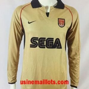 Maillot Rétro Arsenal Extérieur Manches Longues 2001-2002