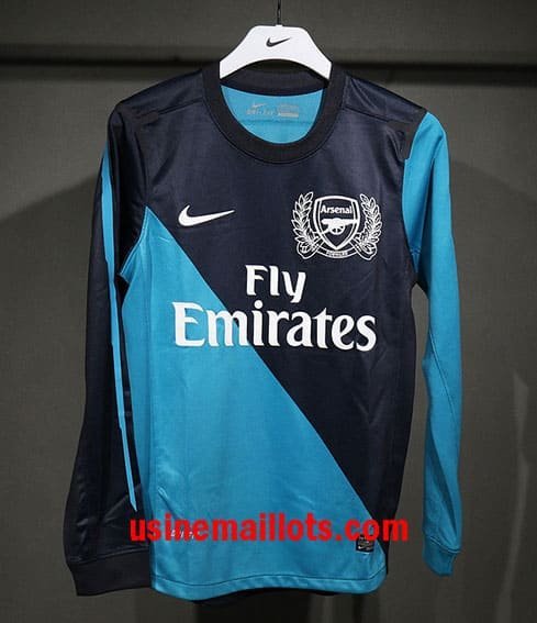 Maillot Rétro Arsenal Extérieur Manches Longues 2011-2012