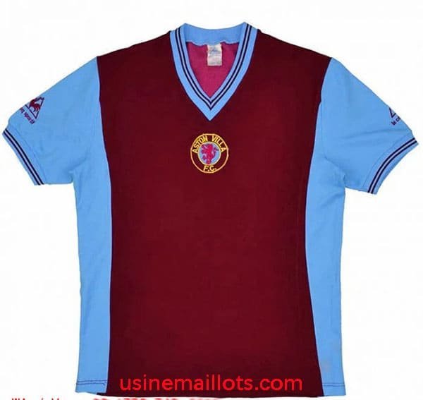 Maillot Rétro Aston Villa Domicile 1981-1982