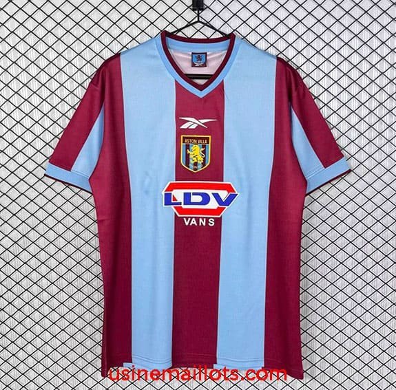 Maillot Rétro Aston Villa Domicile 1999-2000