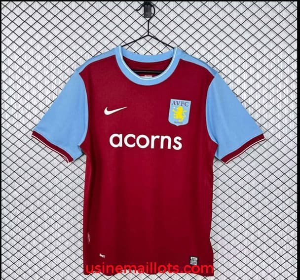 Maillot Rétro Aston Villa Domicile 2009-2010