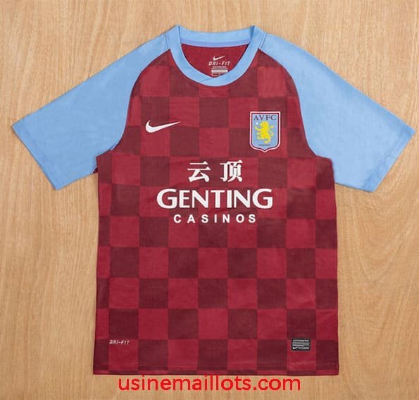 Maillot Rétro Aston Villa Domicile 2011-2012