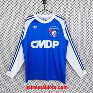 Maillot Rétro Auxerre Domicile Manches Longues 1978-1979