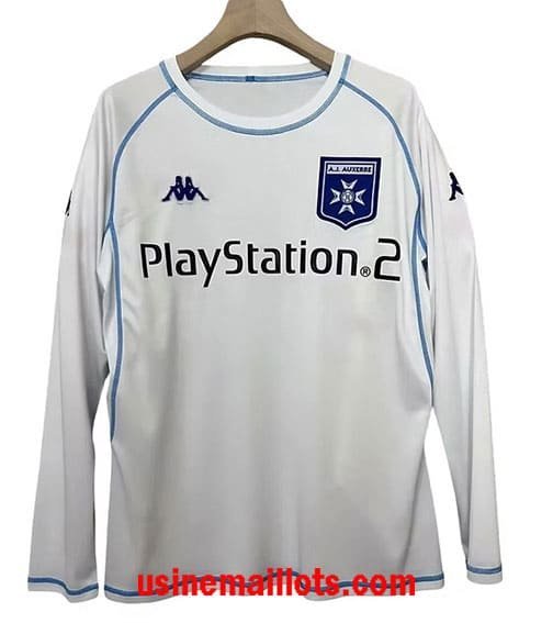 Maillot Rétro Auxerre Domicile Manches Longues 2003-2004