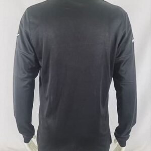 Alternative view of Maillot Rétro Bresil 2004 Manches Longues Noir