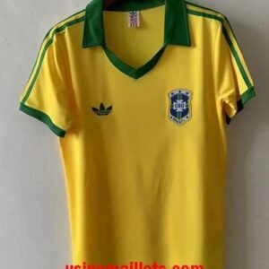 Maillot Rétro Bresil Domicile 1978