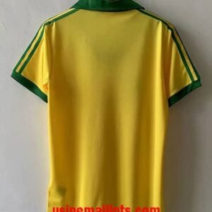 Alternative view of Maillot Rétro Bresil Domicile 1978