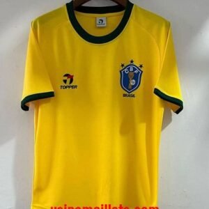 Maillot Rétro Bresil Domicile 1982